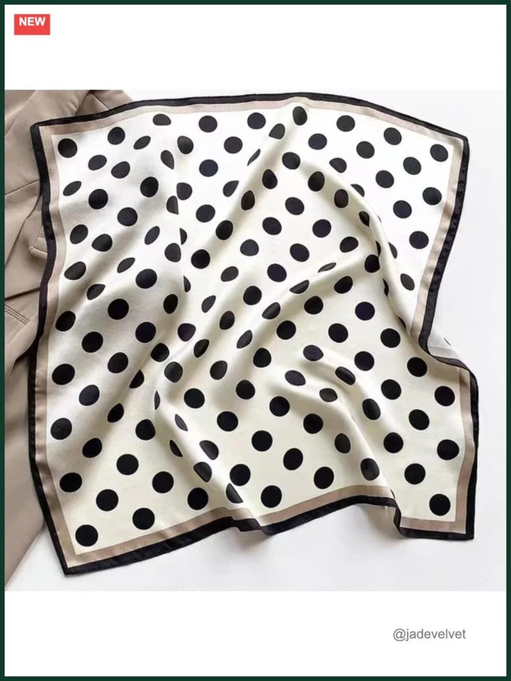 100% Mulberry Silk Square Scarf 21